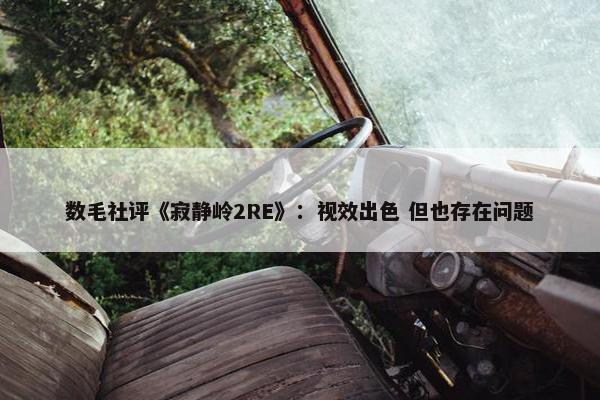 数毛社评《寂静岭2RE》：视效出色 但也存在问题